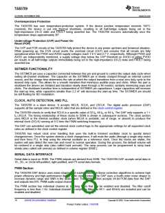 浏览型号TAS5709的Datasheet PDF文件第18页