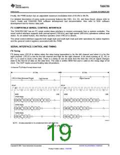 浏览型号TAS5709的Datasheet PDF文件第19页
