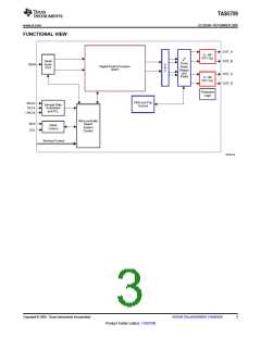 浏览型号TAS5709的Datasheet PDF文件第3页