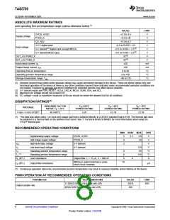 浏览型号TAS5709的Datasheet PDF文件第8页