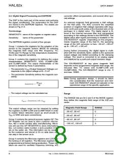 浏览型号HAL824UT-A的Datasheet PDF文件第8页