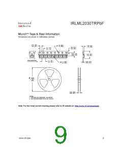 浏览型号IRLML2030TRPBF的Datasheet PDF文件第9页