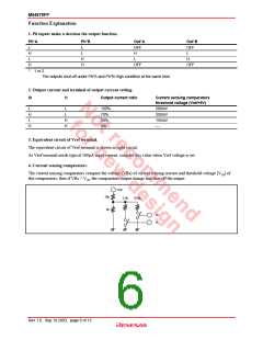 浏览型号M54679FP的Datasheet PDF文件第6页