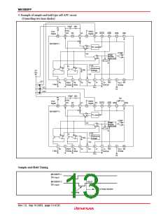 浏览型号M61880FP的Datasheet PDF文件第13页