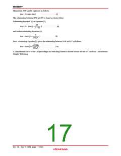浏览型号M61880FP的Datasheet PDF文件第17页