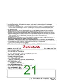 浏览型号M61880FP的Datasheet PDF文件第21页