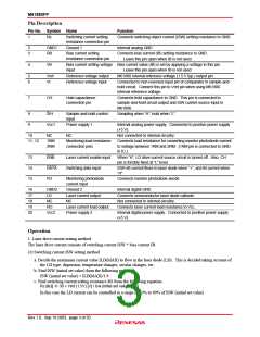 浏览型号M61880FP的Datasheet PDF文件第3页