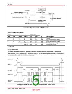 浏览型号M61880FP的Datasheet PDF文件第5页