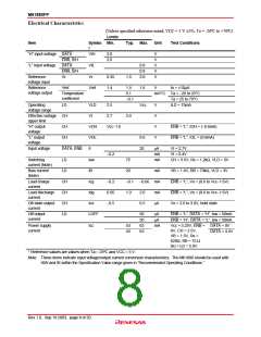 浏览型号M61880FP的Datasheet PDF文件第8页