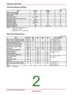 浏览型号2SK3147L-E的Datasheet PDF文件第2页