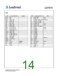 浏览型号LD7575PN的Datasheet PDF文件第14页