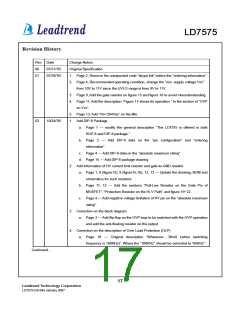 浏览型号LD7575PN的Datasheet PDF文件第17页