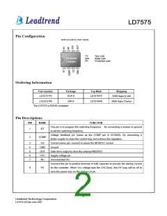 浏览型号LD7575PN的Datasheet PDF文件第2页