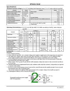 浏览型号STK433-130-E的Datasheet PDF文件第2页