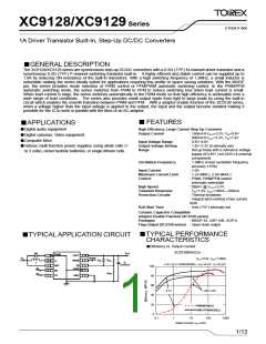 浏览型号XC9128D45CAR的Datasheet PDF文件第1页