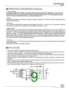 浏览型号XC9128D45CAR的Datasheet PDF文件第9页