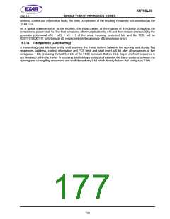 浏览型号XRT86L30IV的Datasheet PDF文件第177页