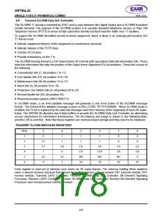 浏览型号XRT86L30IV的Datasheet PDF文件第178页