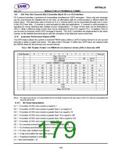 浏览型号XRT86L30IV的Datasheet PDF文件第179页