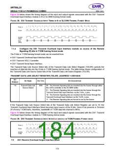 浏览型号XRT86L30IV的Datasheet PDF文件第184页