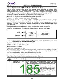 浏览型号XRT86L30IV的Datasheet PDF文件第185页