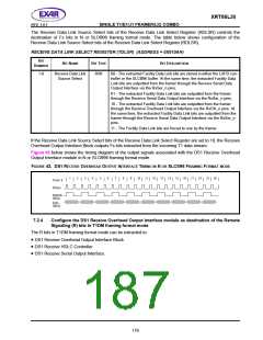 浏览型号XRT86L30IV的Datasheet PDF文件第187页