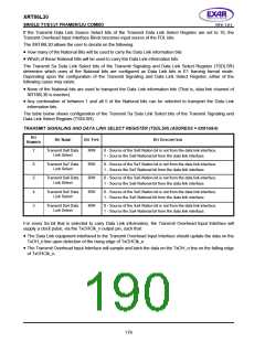 浏览型号XRT86L30IV的Datasheet PDF文件第190页