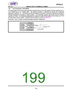 浏览型号XRT86L30IV的Datasheet PDF文件第199页