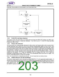 浏览型号XRT86L30IV的Datasheet PDF文件第203页