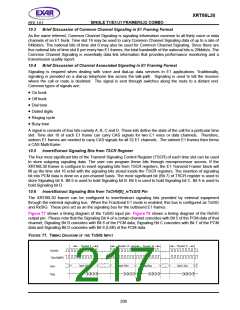 浏览型号XRT86L30IV的Datasheet PDF文件第217页