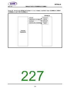 浏览型号XRT86L30IV的Datasheet PDF文件第227页