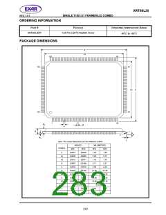 浏览型号XRT86L30IV的Datasheet PDF文件第283页