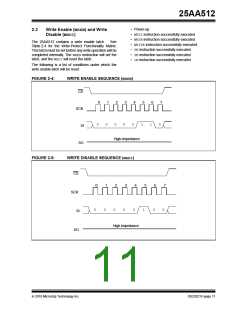 浏览型号25AA512-I/SN的Datasheet PDF文件第11页