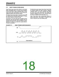浏览型号25AA512-I/SN的Datasheet PDF文件第18页