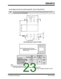 浏览型号25AA512-I/SN的Datasheet PDF文件第23页