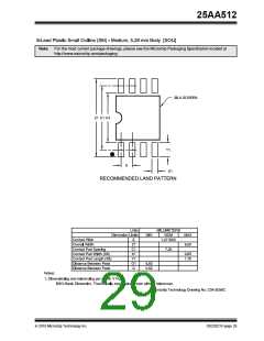浏览型号25AA512-I/SN的Datasheet PDF文件第29页