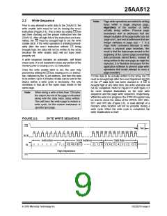 浏览型号25AA512-I/SN的Datasheet PDF文件第9页