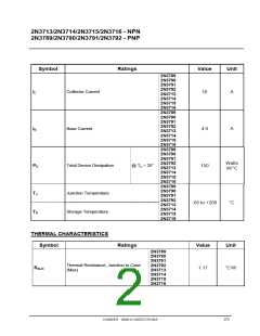 浏览型号2N3716的Datasheet PDF文件第2页