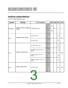 浏览型号2N3716的Datasheet PDF文件第3页