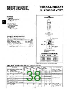 浏览型号2N3824的Datasheet PDF文件第38页