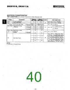 浏览型号2N3824的Datasheet PDF文件第40页