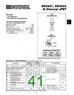 浏览型号2N3824的Datasheet PDF文件第41页