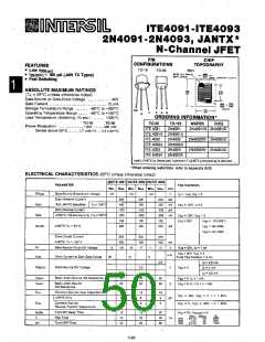 浏览型号2N3824的Datasheet PDF文件第50页