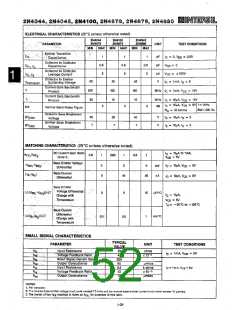 浏览型号2N3824的Datasheet PDF文件第52页