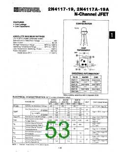 浏览型号2N3824的Datasheet PDF文件第53页