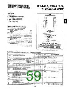 浏览型号2N3824的Datasheet PDF文件第59页