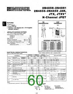 浏览型号2N3824的Datasheet PDF文件第60页