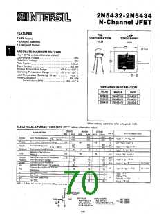 浏览型号2N3824的Datasheet PDF文件第70页