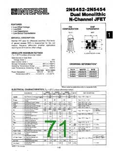 浏览型号2N3824的Datasheet PDF文件第71页