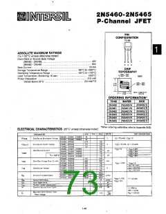 浏览型号2N3824的Datasheet PDF文件第73页
